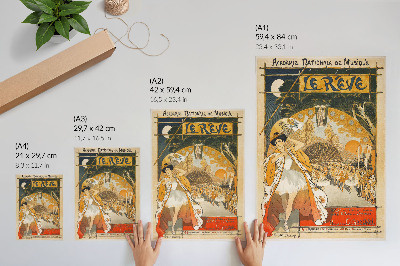 Poster leinwand Traum