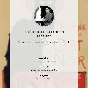 Kunstdruck auf Leinwand „An der Schwelle