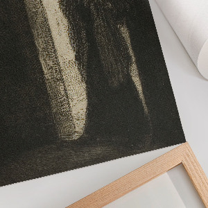Kunstdruck auf Leinwand „An der Schwelle
