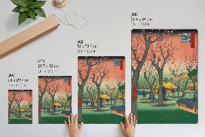 Wandposter mit Motiv 'Pflaumengarten'