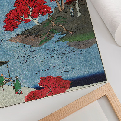Kunstdruck poster Herbst im Tempel