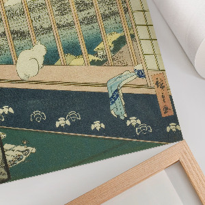 Kunstdruck-Poster „Reisfelder von Asakusa“