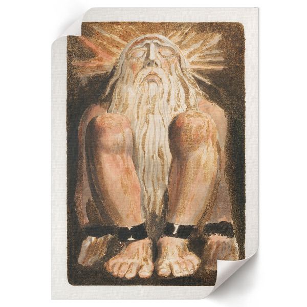 Poster-Kunstdruck „Das Buch Urizen“