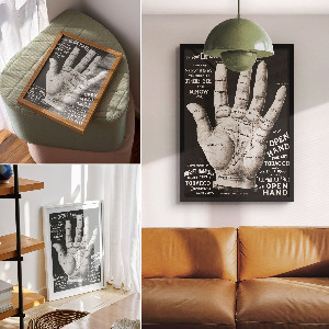 Bilder poster Offene Hand