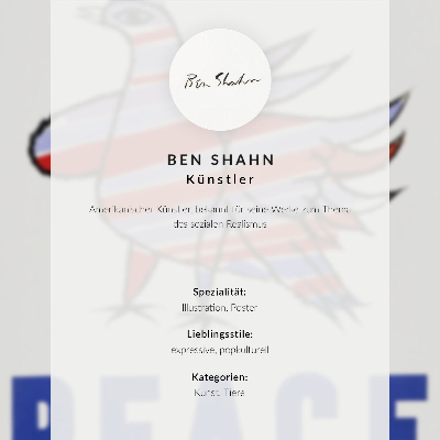 Poster kunstdruck McCarthy-Frieden