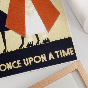 Plagát do izby Dávno