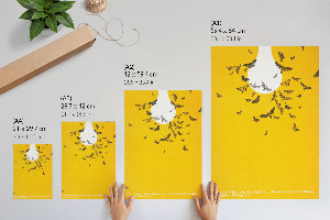 Kunstdruck poster Glühbirnen-Poster
