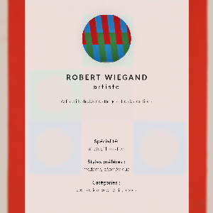 Retro poster Ausstellungsplakat