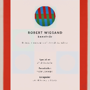 Retro poster Ausstellungsplakat