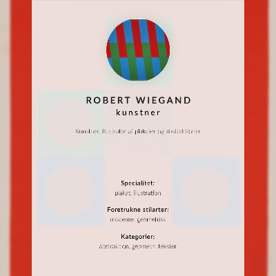 Retro poster Ausstellungsplakat