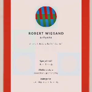 Retro poster Ausstellungsplakat