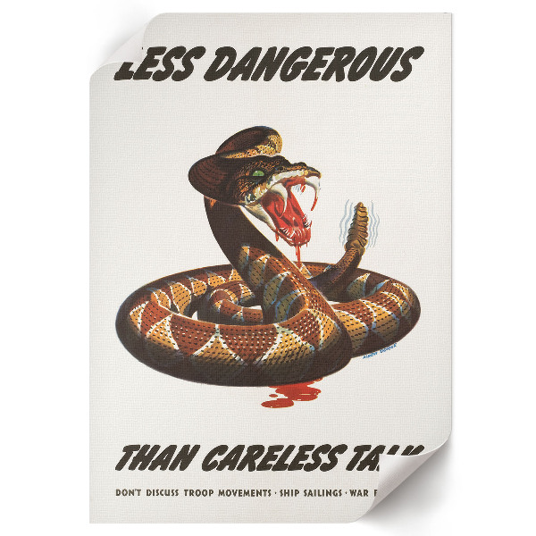 Poster auf leinwand Schlangenposter