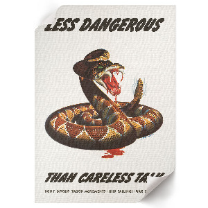 Poster auf leinwand Schlangenposter