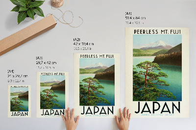 Poster kunstdruck Reise nach Japan