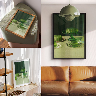 Bilder poster Grünes Gelee