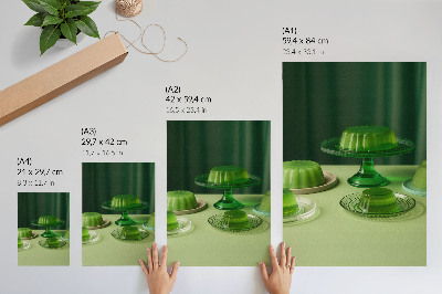 Bilder poster Grünes Gelee