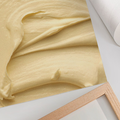 Poster kunstdruck Cremige Masse