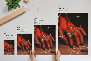 Poster na stenu Diablova ruka