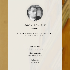 Kunstdruck poster Portrait einer Frau II