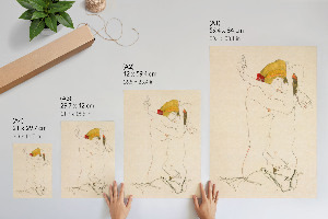 Plagát do izby Dve ženy objímajúce sa