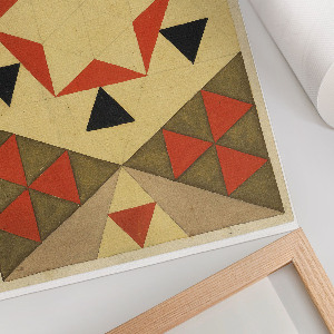 Wand poster Geometrische Studie