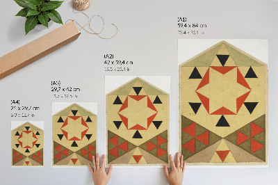 Wand poster Geometrische Studie