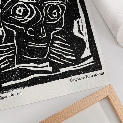 Poster auf leinwand Aktie