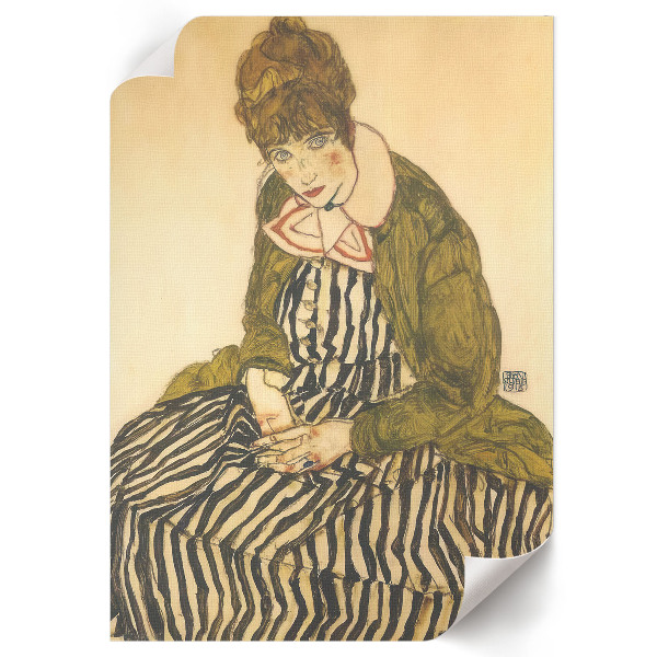 Retro plagát Edith Schiele