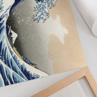 Wandposter „Die große Welle“