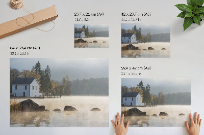 Poster mit Motiv 