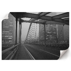 Poster mit Motiv der Stadtbrücke