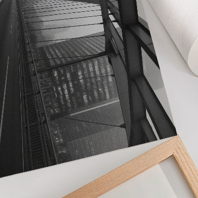 Poster mit Motiv der Stadtbrücke