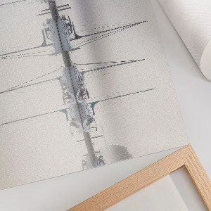 Plakat Yachten auf dem Wasser