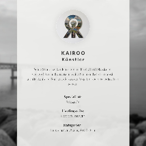 Wandposter Berglandschaft