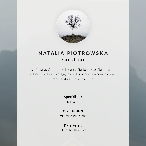 Poster druck Winterfrieden