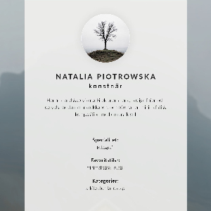 Poster druck Winterfrieden