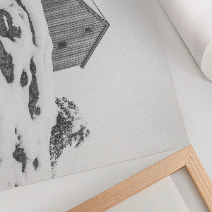 Poster druck Winterfrieden