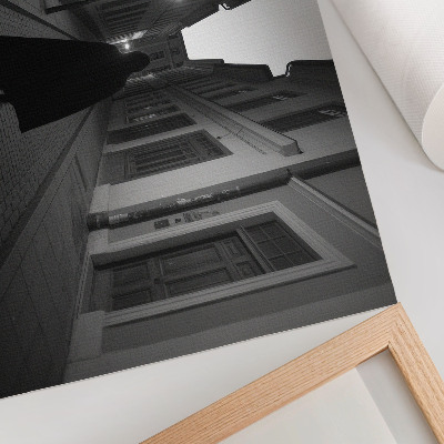 Poster in Schwarzweiß