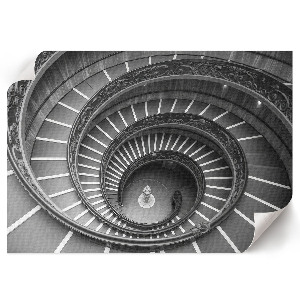 Wandposter mit Motiv „Spiralarchitektur