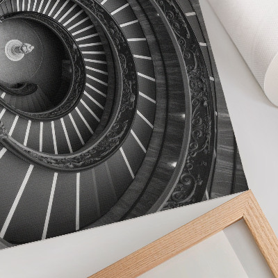 Wandposter mit Motiv „Spiralarchitektur