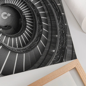 Wandposter mit Motiv „Spiralarchitektur