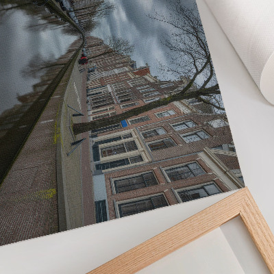 Poster mit Nostalgiekanal-Motiv