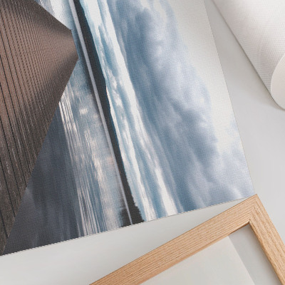 Poster mit Druckmotiv einer Seemöwe