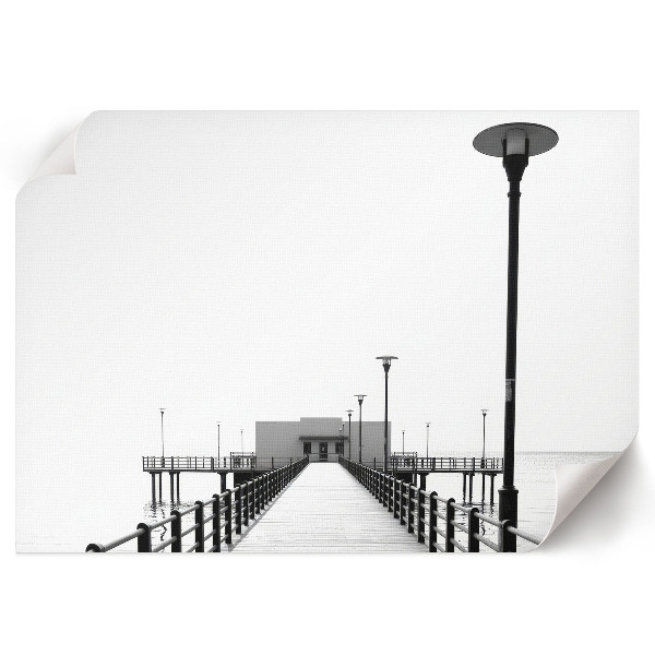 Wandposter „Monochromatische Ruhe“