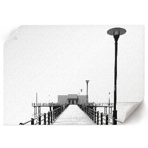 Wandposter „Monochromatische Ruhe“