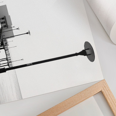 Wandposter „Monochromatische Ruhe“