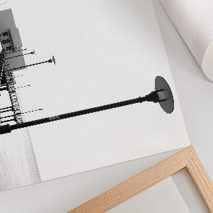 Wandposter „Monochromatische Ruhe“