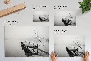 Poster bilder Die Stille des Wassers