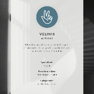 Poster bilder Dynamische Silhouette