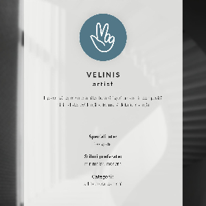 Poster bilder Dynamische Silhouette